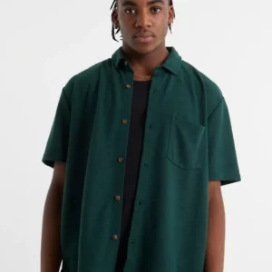 FLAMENCO SHORT SLEEVE SHIRT IN GREEN